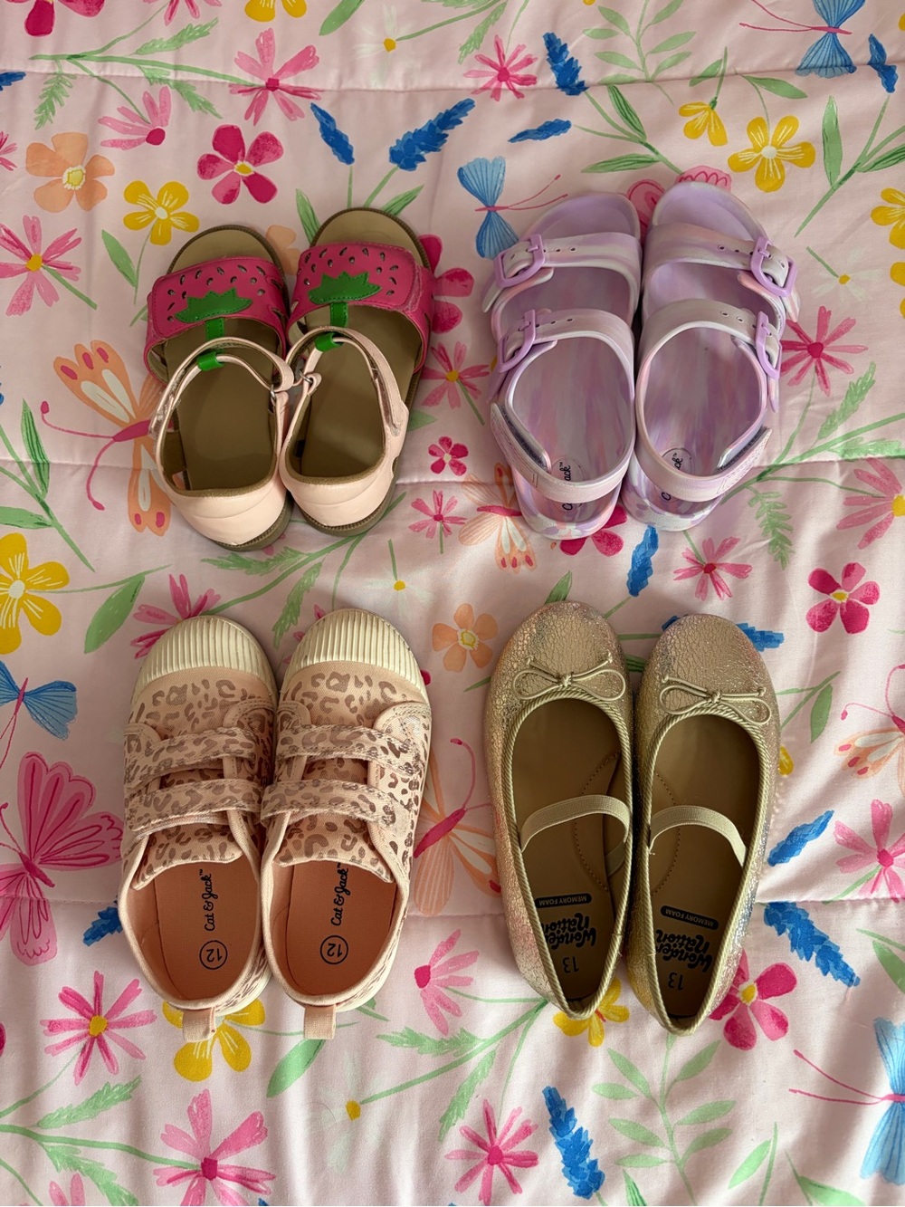 Lot of Girls shoes/Size 12-13/ Toddler shoes
